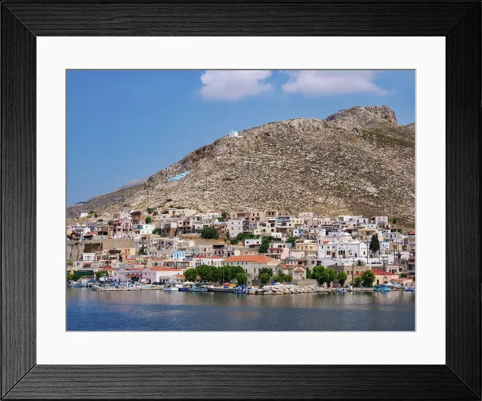 Framed Print : Pothia (Kalymnos Town), Kalymnos Island, Dodecanese, Greek Islands, Greece, Europe Framed Print : Pothia (Kalymnos Town), Kalymnos Island, Dodecanese, Greek Islands, Greece, Europe