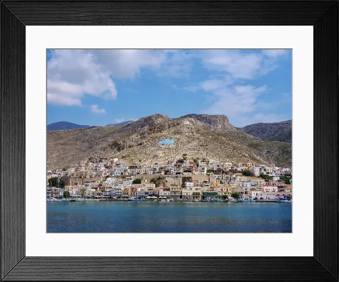 Framed Print : Pothia (Kalymnos Town), Kalymnos Island, Dodecanese, Greek Islands, Greece, Europe Framed Print : Pothia (Kalymnos Town), Kalymnos Island, Dodecanese, Greek Islands, Greece, Europe