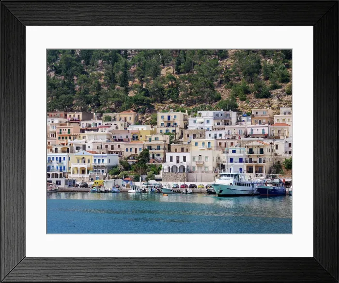 Framed Print : Pothia (Kalymnos Town), Kalymnos Island, Dodecanese, Greek Islands, Greece, Europe Framed Print : Pothia (Kalymnos Town), Kalymnos Island, Dodecanese, Greek Islands, Greece, Europe