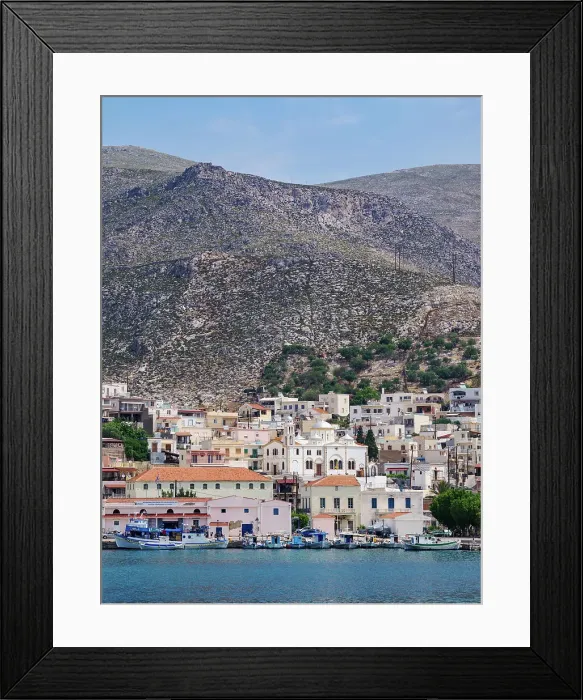 Framed Print : Pothia (Kalymnos Town), Kalymnos Island, Dodecanese, Greek Islands, Greece, Europe Framed Print : Pothia (Kalymnos Town), Kalymnos Island, Dodecanese, Greek Islands, Greece, Europe