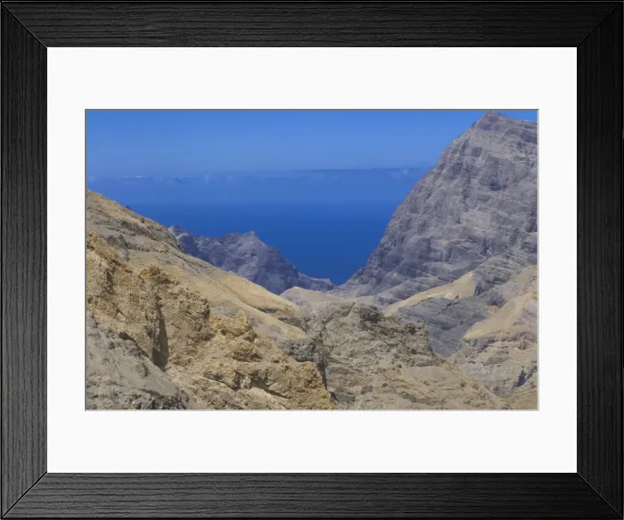 Framed Print : Mountain landscape of the island of San Antao, Cape Verde Islands, Atlantic, Africa Framed Print : Mountain landscape of the island of San Antao, Cape Verde Islands, Atlantic, Africa
