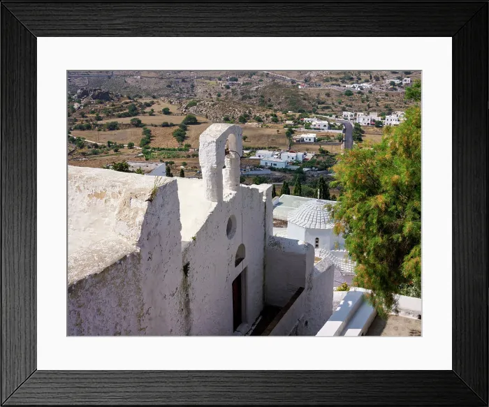 Framed Print : Church at Patmos Chora, Patmos Island, Dodecanese, Greek Islands, Greece, Europe Framed Print : Church at Patmos Chora, Patmos Island, Dodecanese, Greek Islands, Greece, Europe