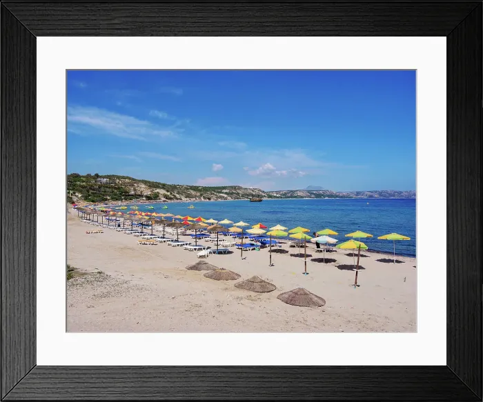 Framed Print : Paradise Beach, Kos Island, Dodecanese, Greek Islands, Greece, Europe Framed Print : Paradise Beach, Kos Island, Dodecanese, Greek Islands, Greece, Europe