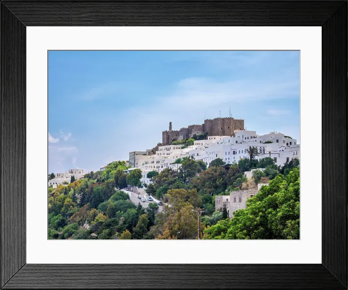 Framed Print : Monastery of Saint-John the Theologian, Patmos Chora, UNESCO World Heritage Site, Patmos Island, Dodecanese, Greek Islands, Greece, Europe Framed Print : Monastery of Saint-John the Theologian, Patmos Chora, UNESCO World Heritage Site, Patmos Island, Dodecanese, Greek Islands, Greece, Europe