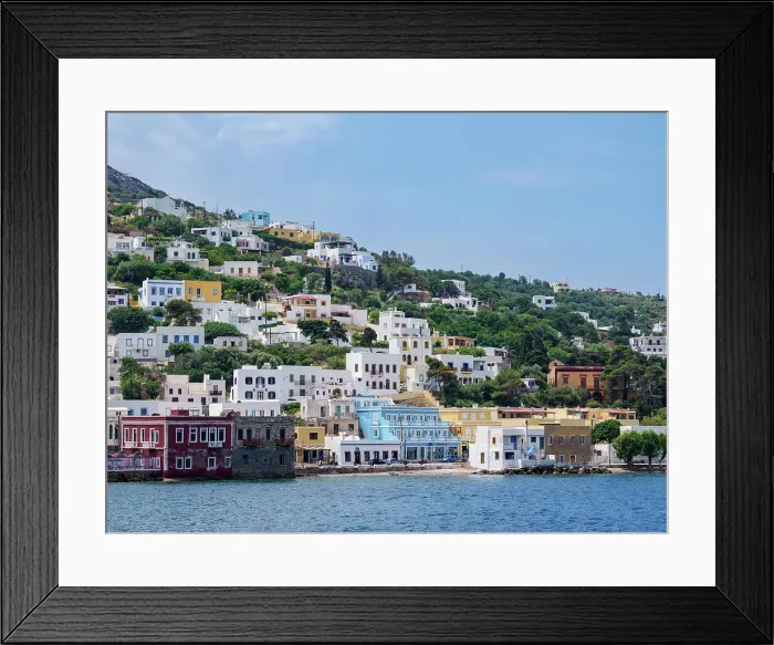 Framed Print : View towards the Agia Marina Town, Leros Island, Dodecanese, Greek Islands, Greece, Europe Framed Print : View towards the Agia Marina Town, Leros Island, Dodecanese, Greek Islands, Greece, Europe