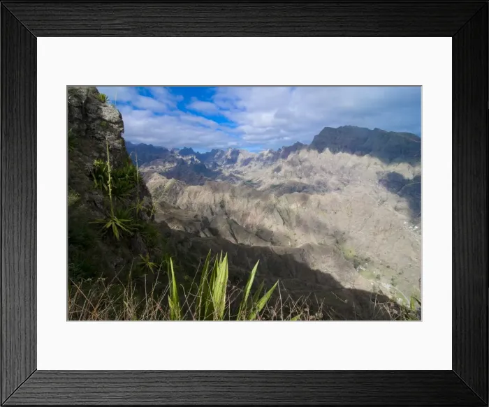 Framed Print : Rocky landscape on San Antao, Cape Verde Islands, Africa Framed Print : Rocky landscape on San Antao, Cape Verde Islands, Africa