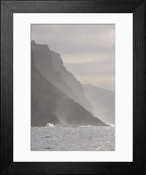 Framed Print : Rocks on coast in twilight, San Antao, Cape Verde Islands, Atlantic, Africa Framed Print : Rocks on coast in twilight, San Antao, Cape Verde Islands, Atlantic, Africa