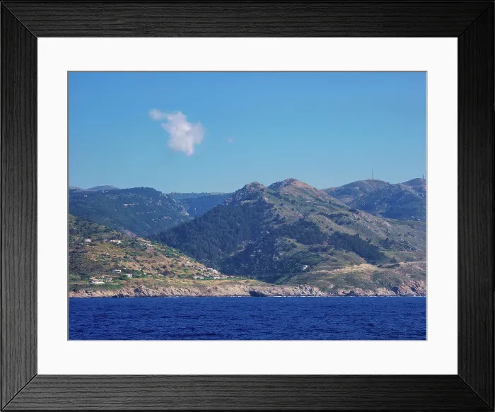 Framed Print : Coast of Icaria Island, North Aegean, Greek Islands, Greece, Europe Framed Print : Coast of Icaria Island, North Aegean, Greek Islands, Greece, Europe