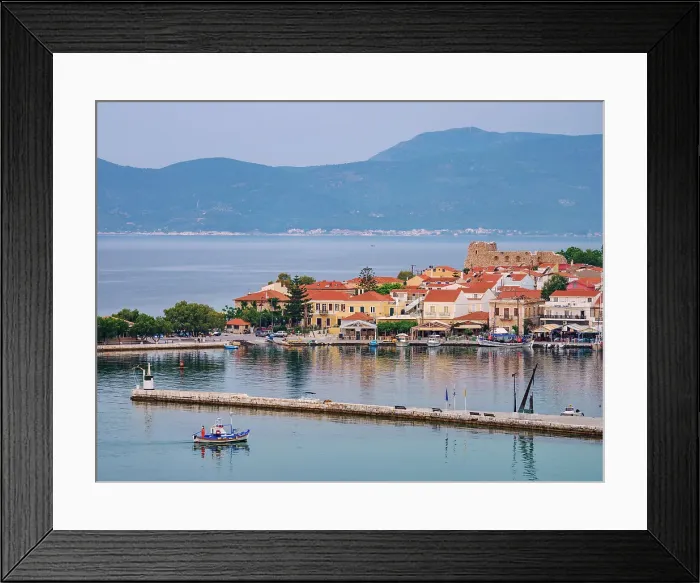 Framed Print : Port of Pythagoreio, elevated view, Samos Island, North Aegean, Greek Islands, Greece, Europe Framed Print : Port of Pythagoreio, elevated view, Samos Island, North Aegean, Greek Islands, Greece, Europe