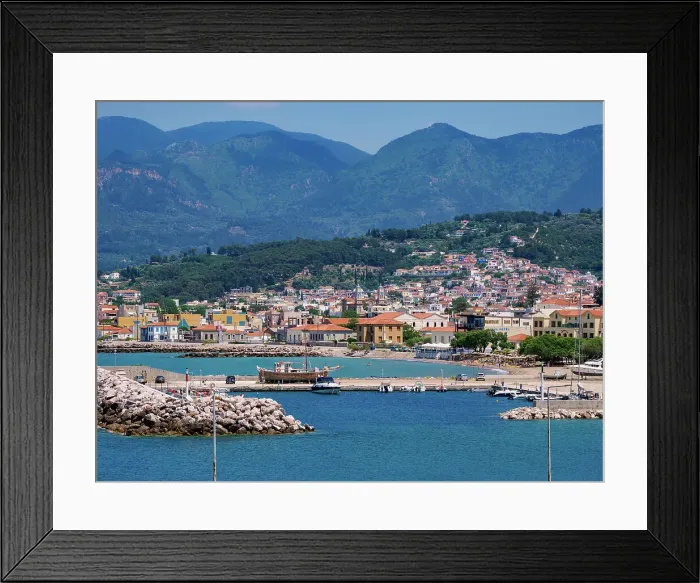 Framed Print : Port in Karlovasi, Samos Island, North Aegean, Greek Islands, Greece, Europe Framed Print : Port in Karlovasi, Samos Island, North Aegean, Greek Islands, Greece, Europe