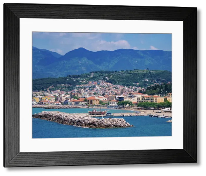 Framed Print : View towards Karlovasi, Samos Island, North Aegean, Greek Islands, Greece, Europe Framed Print : View towards Karlovasi, Samos Island, North Aegean, Greek Islands, Greece, Europe