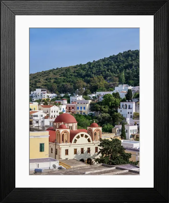 Framed Print : Church of the Annunciation, Platanos, Agia Marina, Leros Island, Dodecanese, Greek Islands, Greece, Europe Framed Print : Church of the Annunciation, Platanos, Agia Marina, Leros Island, Dodecanese, Greek Islands, Greece, Europe