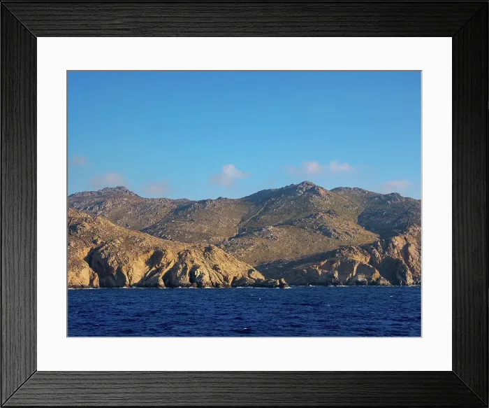 Framed Print : Coast of Mykonos Island, Cyclades, Greek Islands, Greece, Europe Framed Print : Coast of Mykonos Island, Cyclades, Greek Islands, Greece, Europe