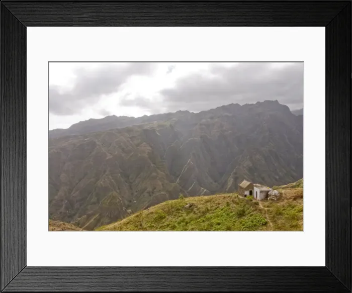 Framed Print : Little house in rocky landscape, San Antao, Cape Verde Islands, Africa Framed Print : Little house in rocky landscape, San Antao, Cape Verde Islands, Africa