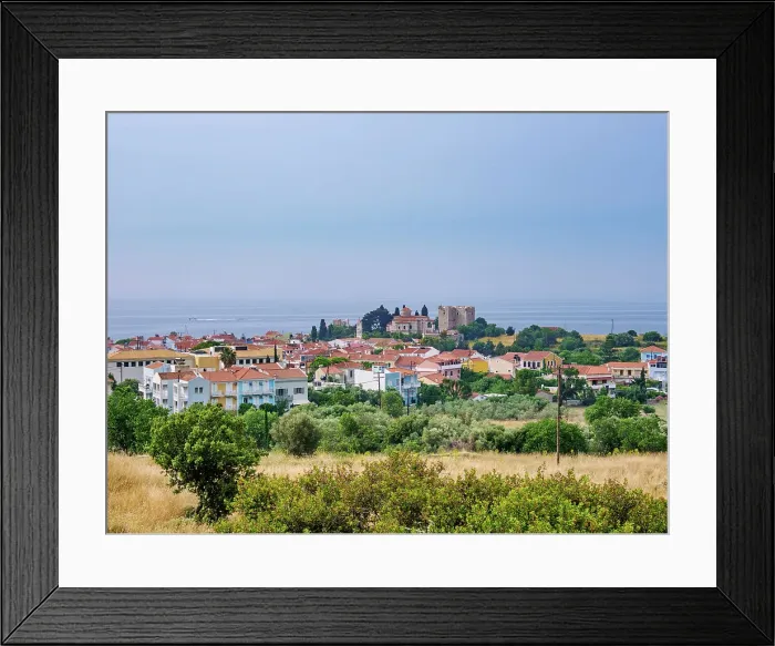 Framed Print : View towards the Lykourgos Logothetis Castle, Pythagoreio, Samos Island, North Aegean, Greek Islands, Greece, Europe Framed Print : View towards the Lykourgos Logothetis Castle, Pythagoreio, Samos Island, North Aegean, Greek Islands, Greece, Europe