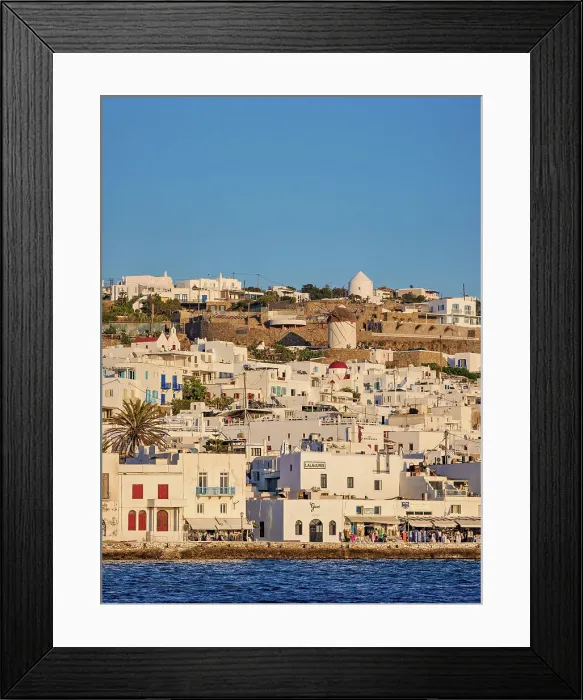 Framed Print : Chora waterfront, Mykonos Town, Mykonos Island, Cyclades, Greek Islands, Greece, Europe Framed Print : Chora waterfront, Mykonos Town, Mykonos Island, Cyclades, Greek Islands, Greece, Europe