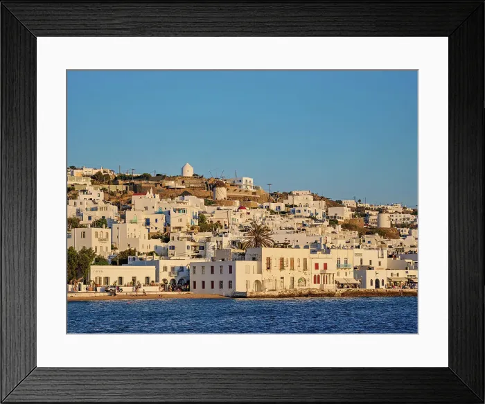 Framed Print : Chora waterfront, Mykonos Town, Mykonos Island, Cyclades, Greek Islands, Greece, Europe Framed Print : Chora waterfront, Mykonos Town, Mykonos Island, Cyclades, Greek Islands, Greece, Europe