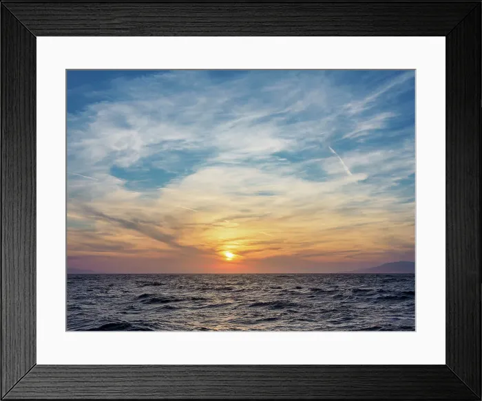 Framed Print : Sunset near the coast of Mykonos Island, Cyclades, Greek Islands, Greece, Europe Framed Print : Sunset near the coast of Mykonos Island, Cyclades, Greek Islands, Greece, Europe