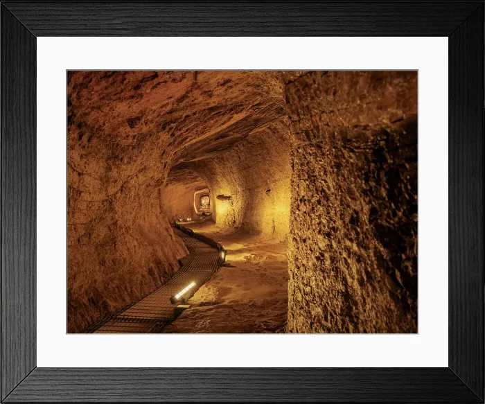 Framed Print : Tunnel of Eupalinos, UNESCO World Heritage Site, Mount Kastro, Pythagoreio, Samos Island, North Aegean, Greek Islands, Greece, Europe Framed Print : Tunnel of Eupalinos, UNESCO World Heritage Site, Mount Kastro, Pythagoreio, Samos Island, North Aegean, Greek Islands, Greece, Europe