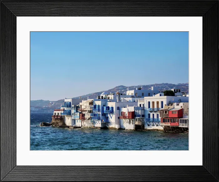 Framed Print : Little Venice, Chora, Mykonos Town, Mykonos Island, Cyclades, Greek Islands, Greece, Europe Framed Print : Little Venice, Chora, Mykonos Town, Mykonos Island, Cyclades, Greek Islands, Greece, Europe
