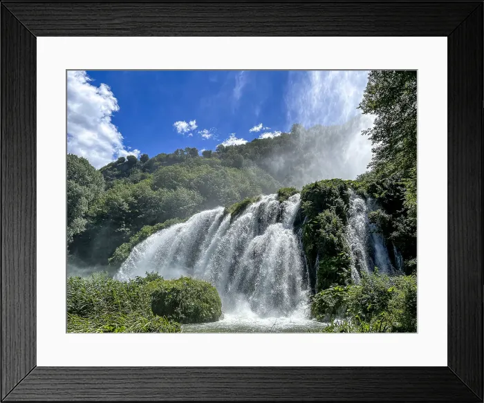 Framed Print : Cascata delle Marmore waterfall, Umbria, Italy, Europe Framed Print : Cascata delle Marmore waterfall, Umbria, Italy, Europe