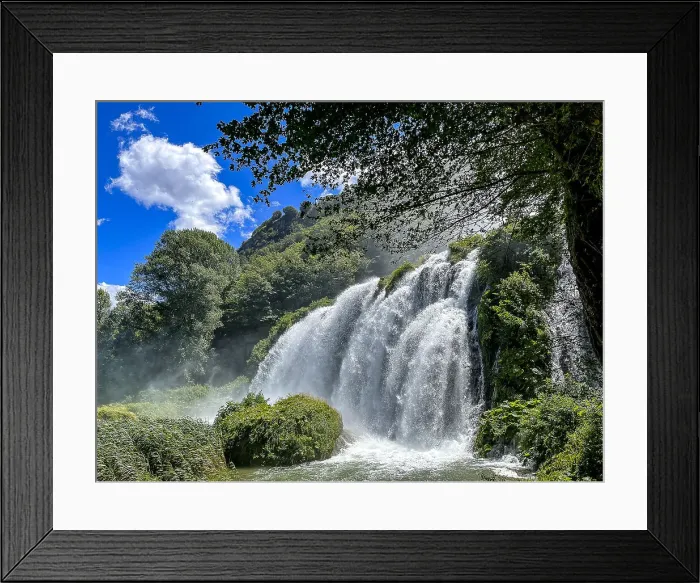 Framed Print : Cascata delle Marmore waterfall, Umbria, Italy, Europe Framed Print : Cascata delle Marmore waterfall, Umbria, Italy, Europe