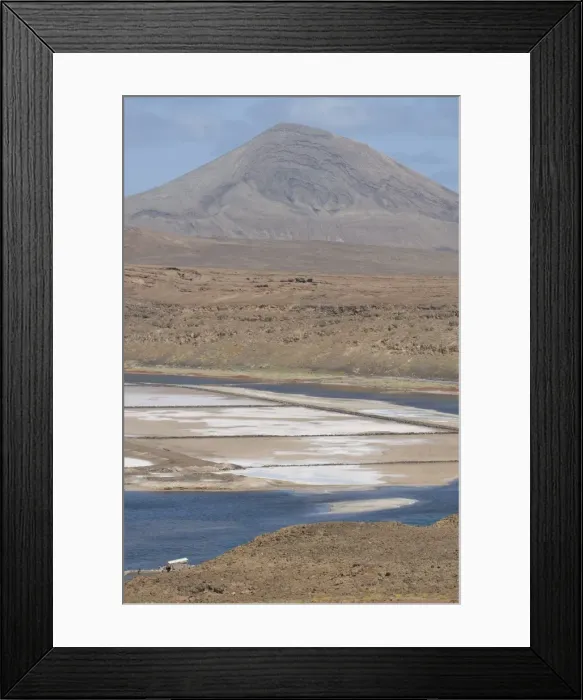 Framed Print : Old salina with salt workings, Pedro Da Sal, Sal, Cape Verde Islands, Africa Framed Print : Old salina with salt workings, Pedro Da Sal, Sal, Cape Verde Islands, Africa