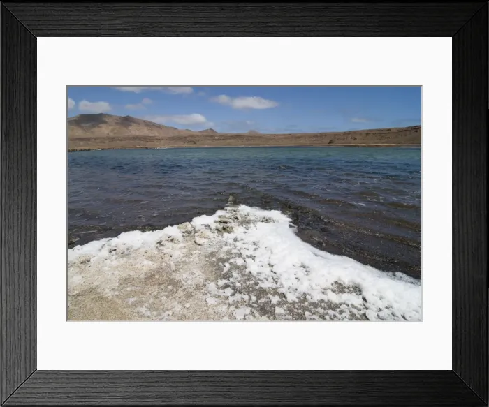 Framed Print : Old salina with salt deposit, Pedro Da Sal, Sal, Cape Verde Islands, Africa Framed Print : Old salina with salt deposit, Pedro Da Sal, Sal, Cape Verde Islands, Africa