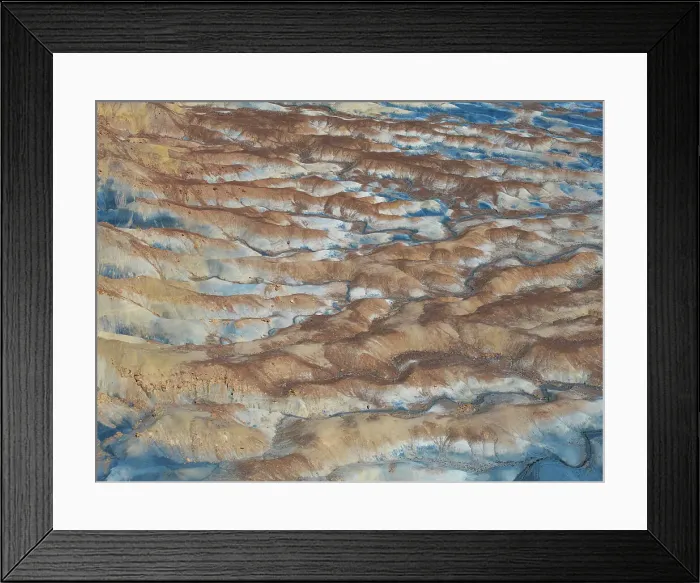 Framed Print : Aerial abstract view taken by drone of desert area near to Big Water during a sunny summer day, Utah, United States of America, North America Framed Print : Aerial abstract view taken by drone of desert area near to Big Water during a sunny summer day, Utah, United States of America, North America