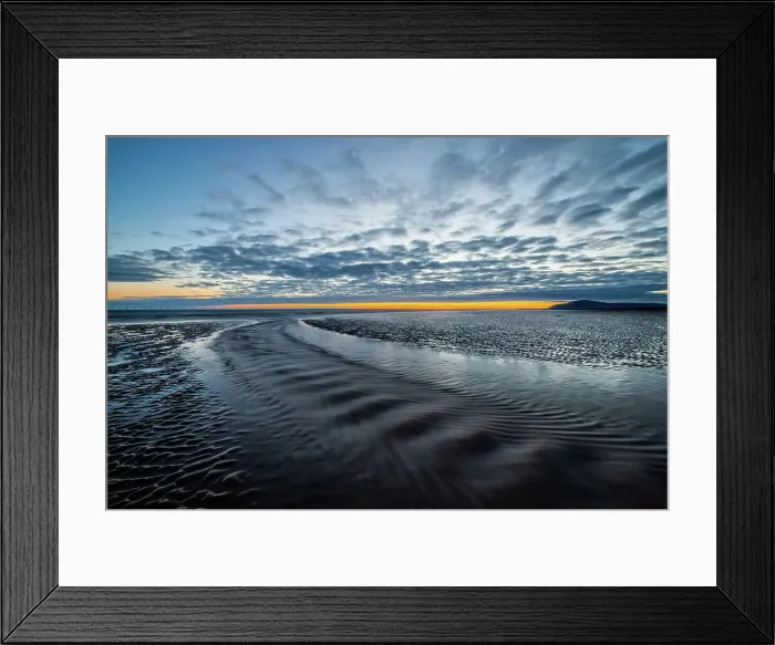 Framed Print : Sunset view from Sandy Gap, Walney Island, towards the distant Irish Sea and Black Combe, Walney Island, Lancashire, England, United Kingdom, Europe Framed Print : Sunset view from Sandy Gap, Walney Island, towards the distant Irish Sea and Black Combe, Walney Island, Lancashire, England, United Kingdom, Europe