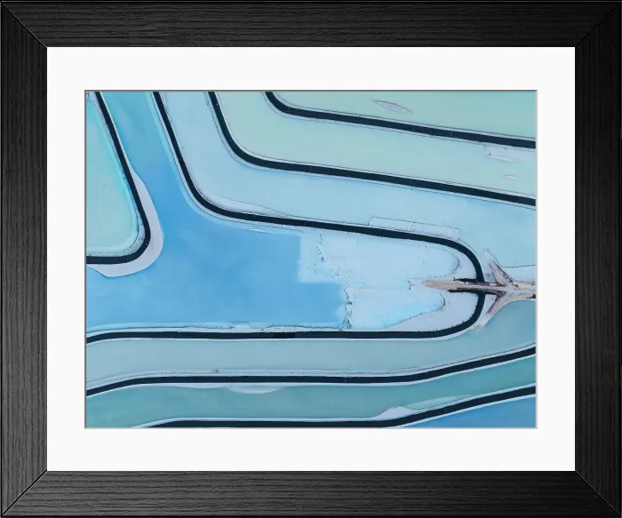 Framed Print : Aerial abstract view taken by drone of Potash Pond during a summer day, Moab, Utah, United States of America, North America Framed Print : Aerial abstract view taken by drone of Potash Pond during a summer day, Moab, Utah, United States of America, North America