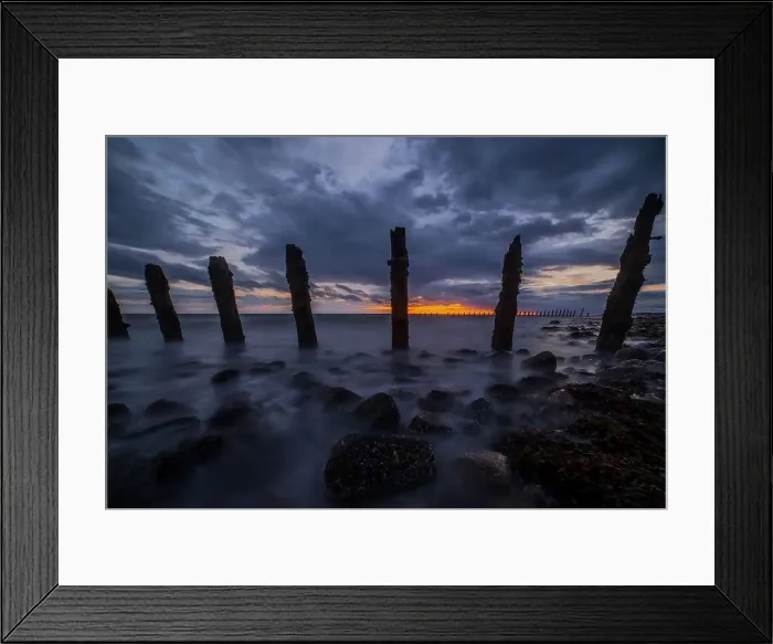 Framed Print : Storm clouds gather over the Irish Sea, worn sea defences from South Walney at sunset from the Cumbrian Coast, Cumbria, England, United Kingdom, Europe Framed Print : Storm clouds gather over the Irish Sea, worn sea defences from South Walney at sunset from the Cumbrian Coast, Cumbria, England, United Kingdom, Europe