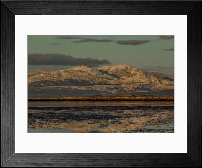 Framed Print : View across the Duddon Estuary towards the Coniston mountain range and the Lake District National Park, Furness Peninsula, Cumbria, England, United Kingdom, Europe Framed Print : View across the Duddon Estuary towards the Coniston mountain range and the Lake District National Park, Furness Peninsula, Cumbria, England, United Kingdom, Europe