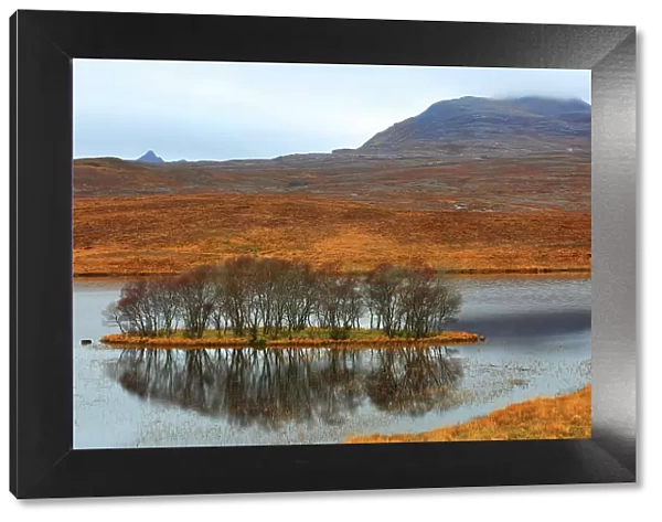 Assynt landscape, Highland, Scotland, United Kingdom, Europe