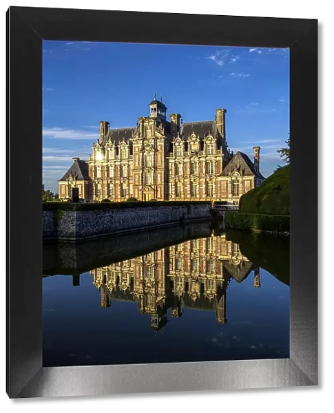 Chateau de Beaumesnil (Beaumesnil Castle), Eure, Normandy, France, Europe