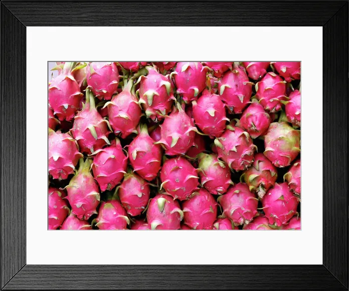 Framed Print : Dragon fruit for sale at local market, Ho Chi Minh City, Vietnam, Indochina, Southeast Asia, Asia Framed Print : Dragon fruit for sale at local market, Ho Chi Minh City, Vietnam, Indochina, Southeast Asia, Asia