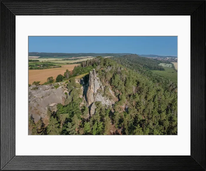 Framed Print : The Hamburg Coat of Arms rock group on the Devil's Wall, Timmenrode, Harz, Saxony-Anhalt, Germany, Europe Framed Print : The Hamburg Coat of Arms rock group on the Devil's Wall, Timmenrode, Harz, Saxony-Anhalt, Germany, Europe