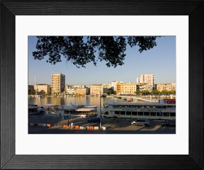 Framed Print : View of the city skyline of Zardar, Croatia, Europe Framed Print : View of the city skyline of Zardar, Croatia, Europe