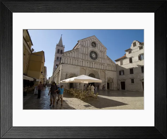 Framed Print : Cathedral of St. Anastasia, Zardar, Croatia, Europe Framed Print : Cathedral of St. Anastasia, Zardar, Croatia, Europe