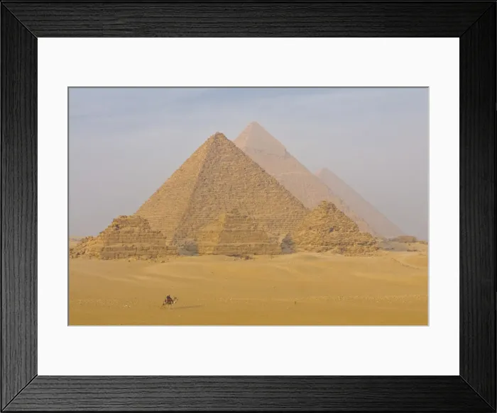 Framed Print : The Pyramids of Gizeh, UNESCO World Heritage Site, Cairo, Egypt, North Africa, Africa Framed Print : The Pyramids of Gizeh, UNESCO World Heritage Site, Cairo, Egypt, North Africa, Africa