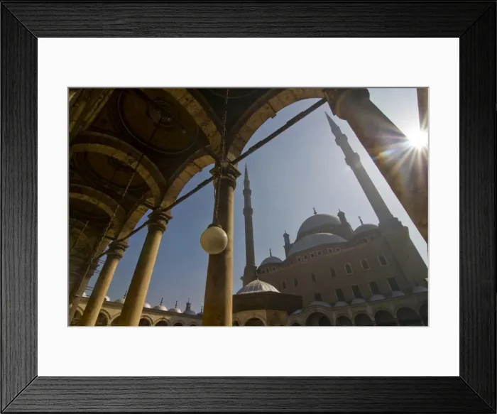 Framed Print : Mosque of Mohammed Ali, Cairo, Egypt, North Africa, Africa