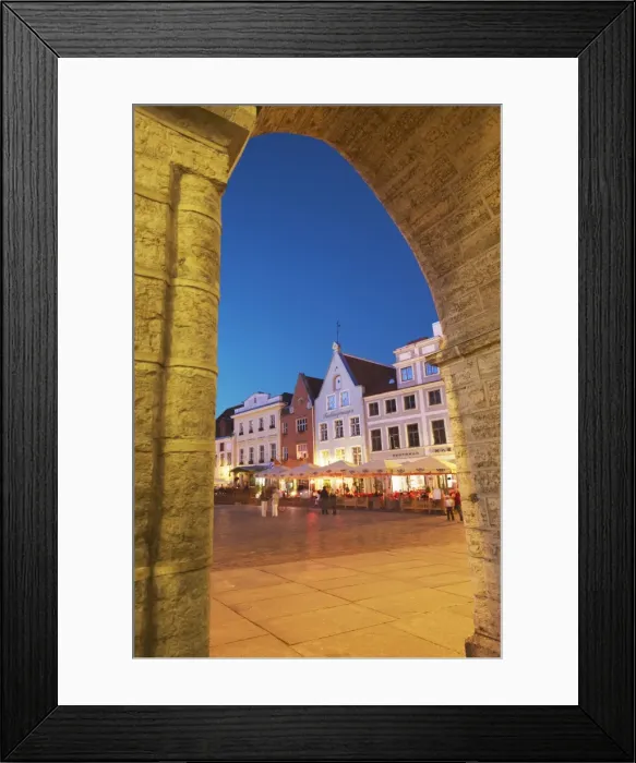 Framed Print : Town Hall Square (Raekoja Plats), Tallinn, Estonia, Baltic States, Europe Framed Print : Town Hall Square (Raekoja Plats), Tallinn, Estonia, Baltic States, Europe