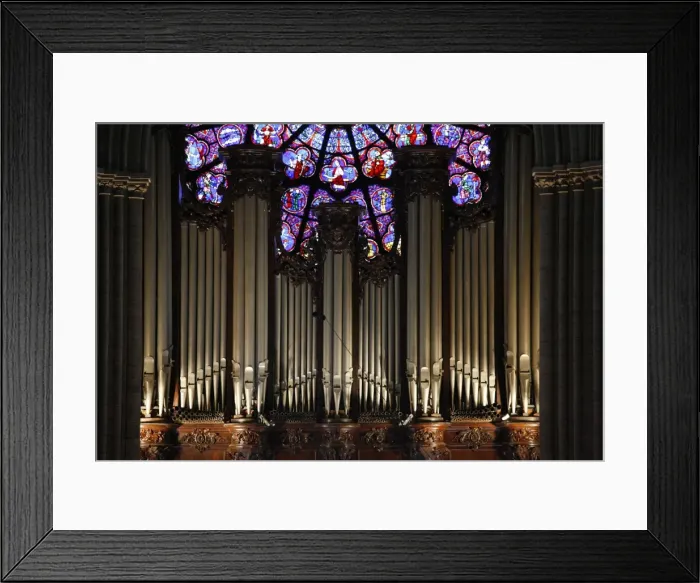 Framed Print : Master organ in Notre Dame de Paris cathedral, Paris, France, Europe Framed Print : Master organ in Notre Dame de Paris cathedral, Paris, France, Europe