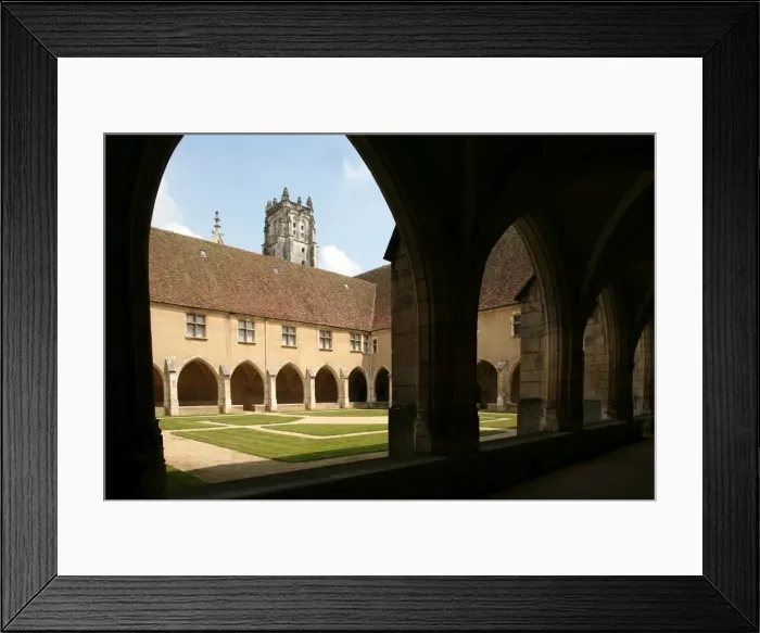 Framed Print : Royal Monastery of Brou cloister, Bourg-en-Bresse, Ain, France, Europe Framed Print : Royal Monastery of Brou cloister, Bourg-en-Bresse, Ain, France, Europe