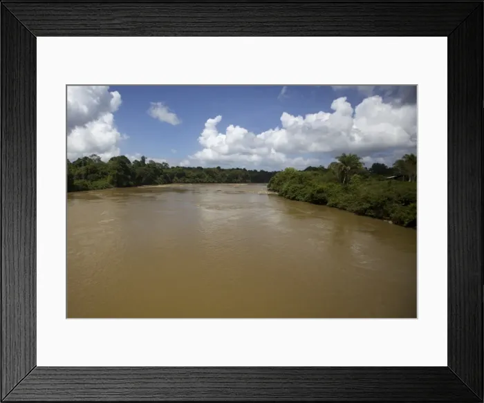 Framed Print : The Approuague River, French Guiana, South America Framed Print : The Approuague River, French Guiana, South America
