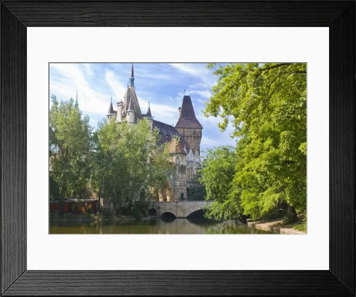 Framed Print : Vajdahunyad Castle, Budapest, Hungary, Europe