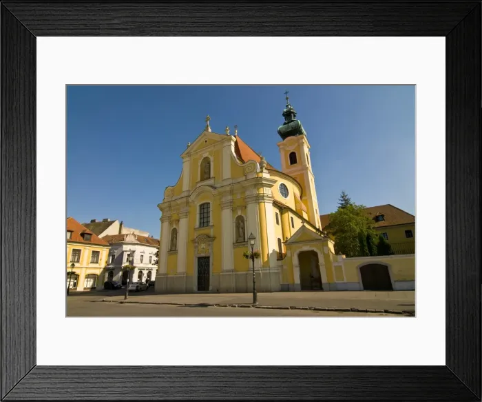 Framed Print : The town of Gyor, Hungary, Europe Framed Print : The town of Gyor, Hungary, Europe