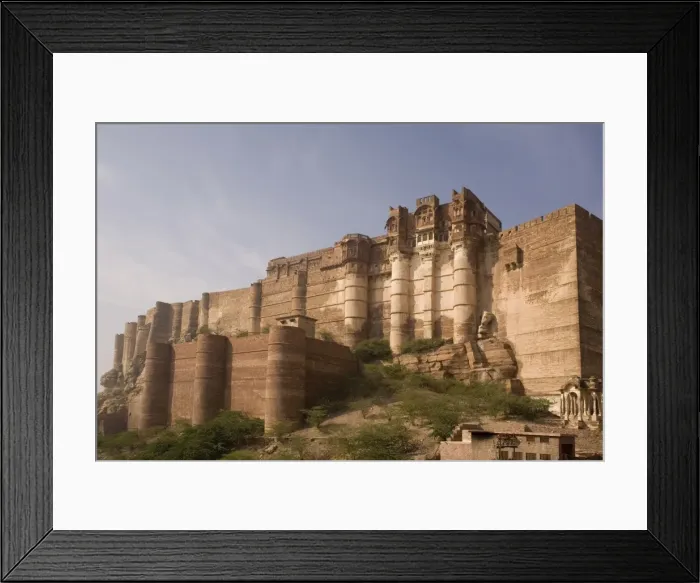Framed Print : Meherangarh Fort, Jodhpur, Rajasthan, India, Asia Framed Print : Meherangarh Fort, Jodhpur, Rajasthan, India, Asia