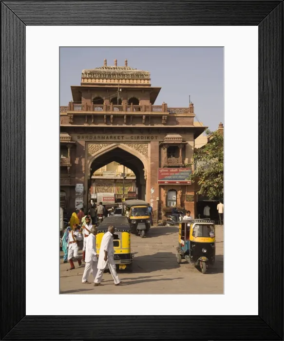 Framed Print : Sardar market, Jodhpur, Rajasthan, India, Asia Framed Print : Sardar market, Jodhpur, Rajasthan, India, Asia