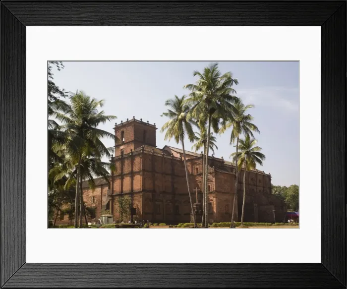 Framed Print : Bom Jesus Church, UNESCO World Heritage Site, Goa, India, Asia Framed Print : Bom Jesus Church, UNESCO World Heritage Site, Goa, India, Asia